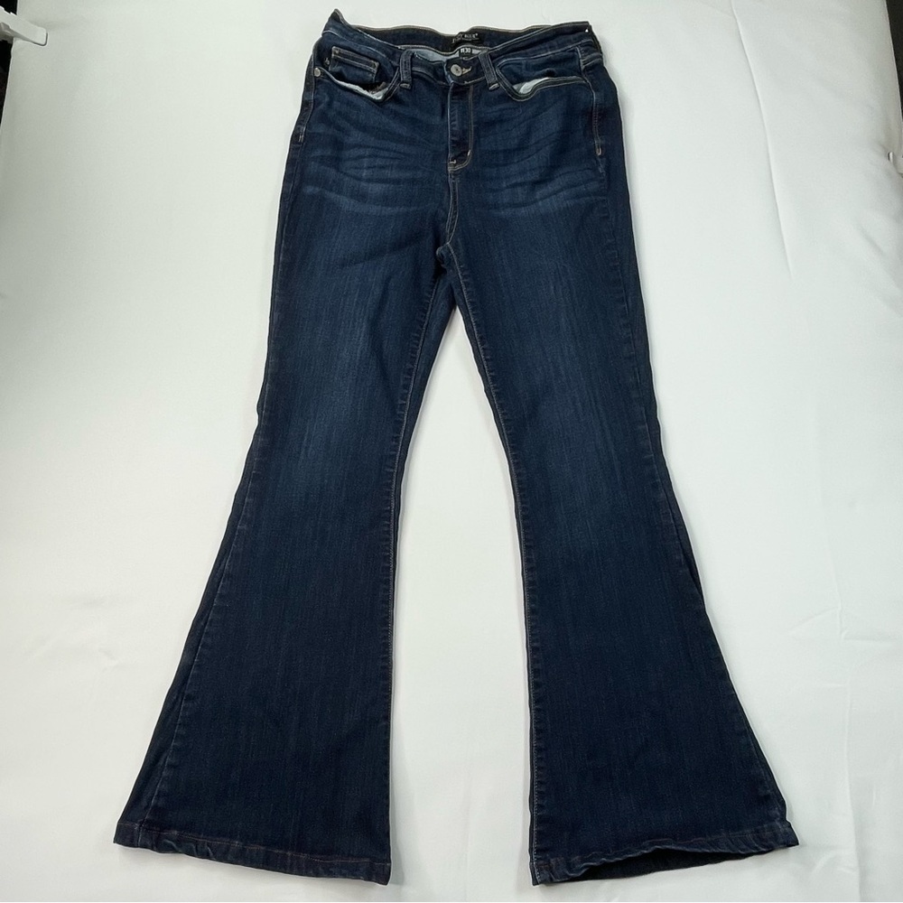 Judy Blue High Rise Flare Jeans Dark Blue 11 | 30 #N11